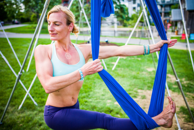 aerial yoga hammock