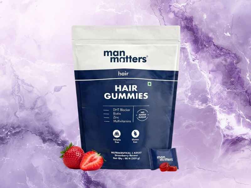 Man Matters Nourish Biotin Hair Gummies