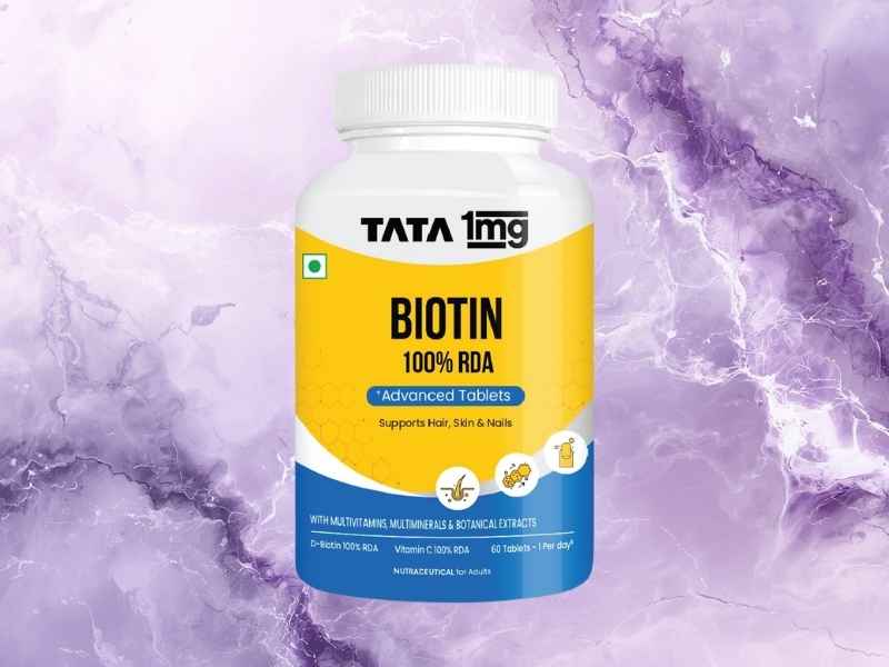 Tata 1mg Biotin + Advanced Tablet