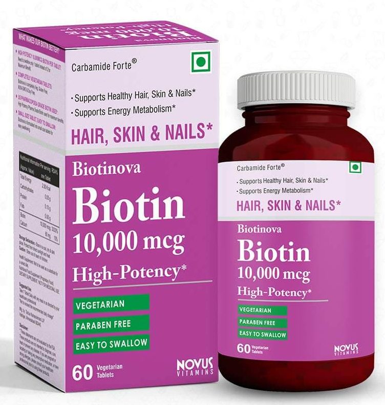 10 Best Biotin Supplements In India For Healthy Skin, Hair And Nails