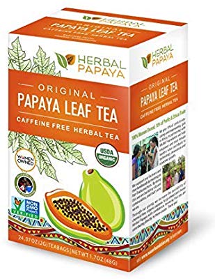 how to make papaya leaf tea