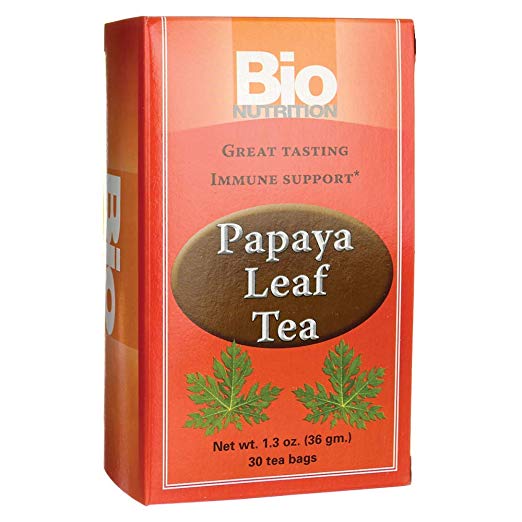 how to make papaya leaf tea