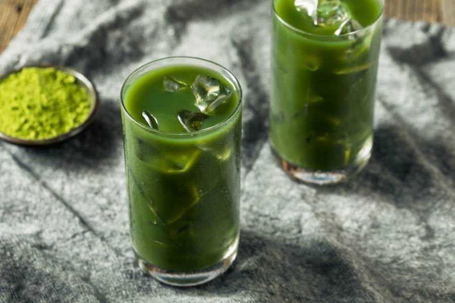 Spicy Matcha Margarita