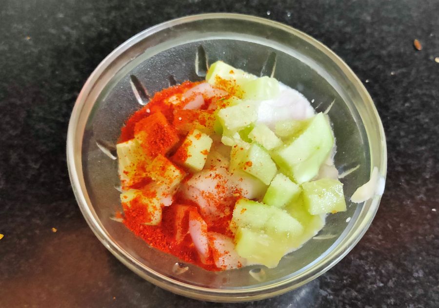 Chilly Curd Toast
