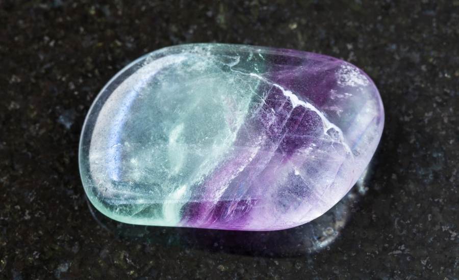 Fluorite crystal