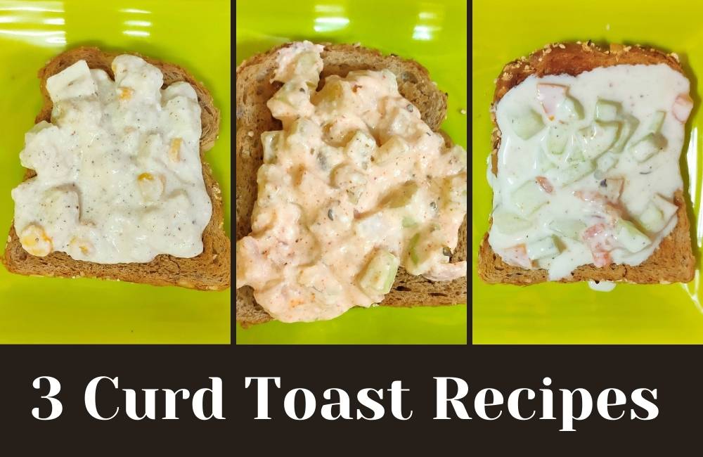 curd toast recipe