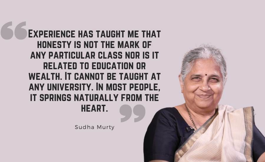 short essay on sudha murthy