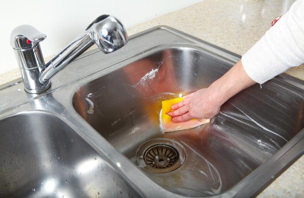 How to Clean sink After Pest Control