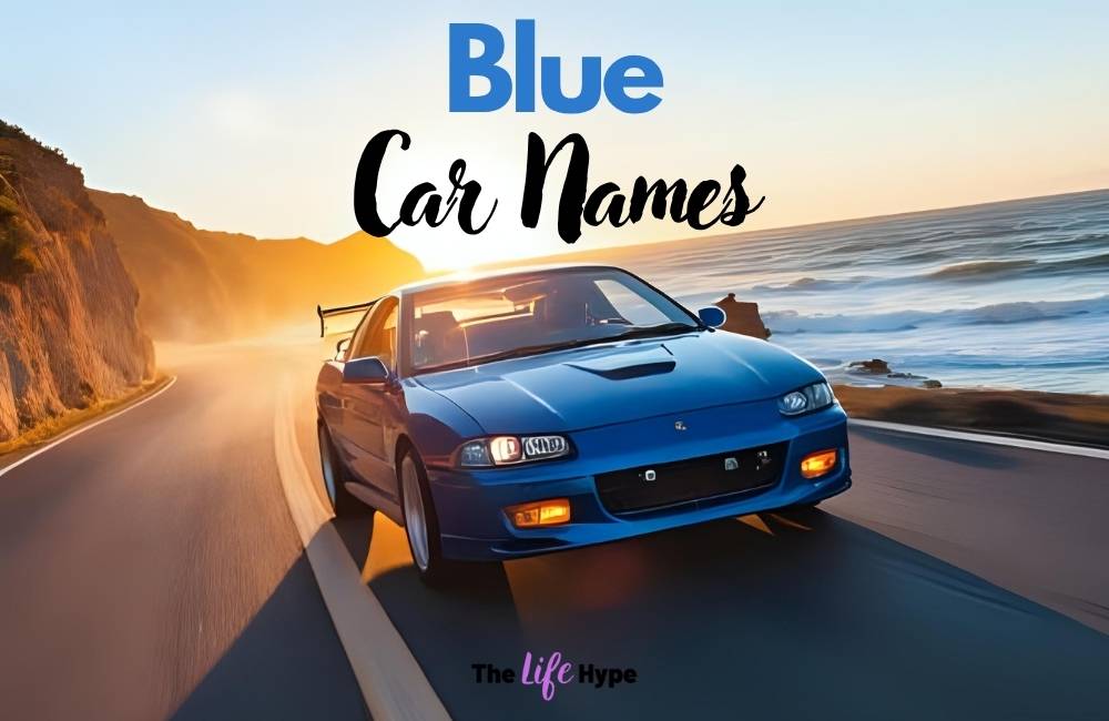 cool and good blue car names