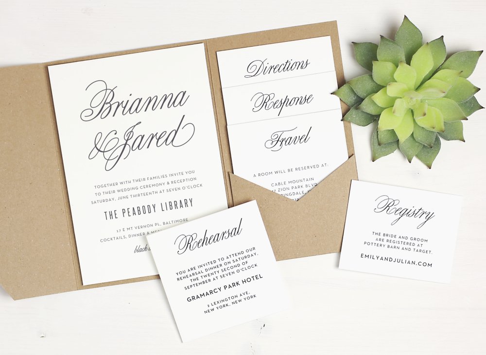 How to Choose the Best Place to Order Wedding Invitations
