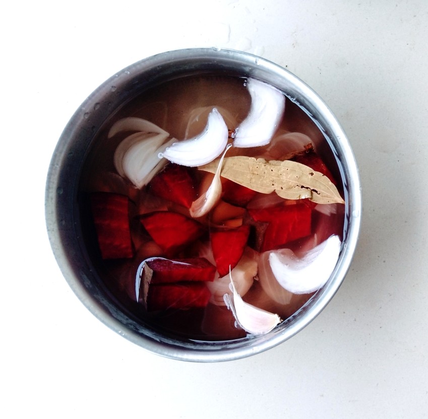 healthy homemade beetroot soup recipe step by step