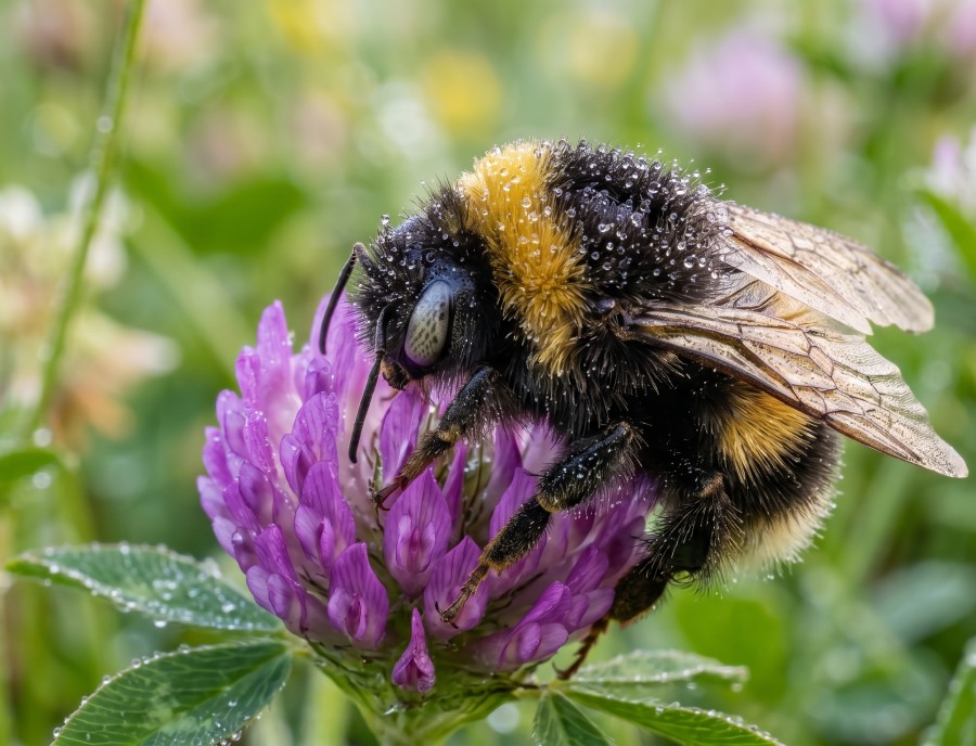 fluffy cute bee names