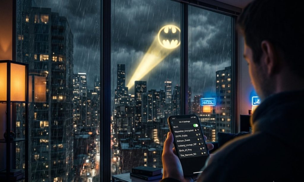 Batman WiFi Names for True DC Fans